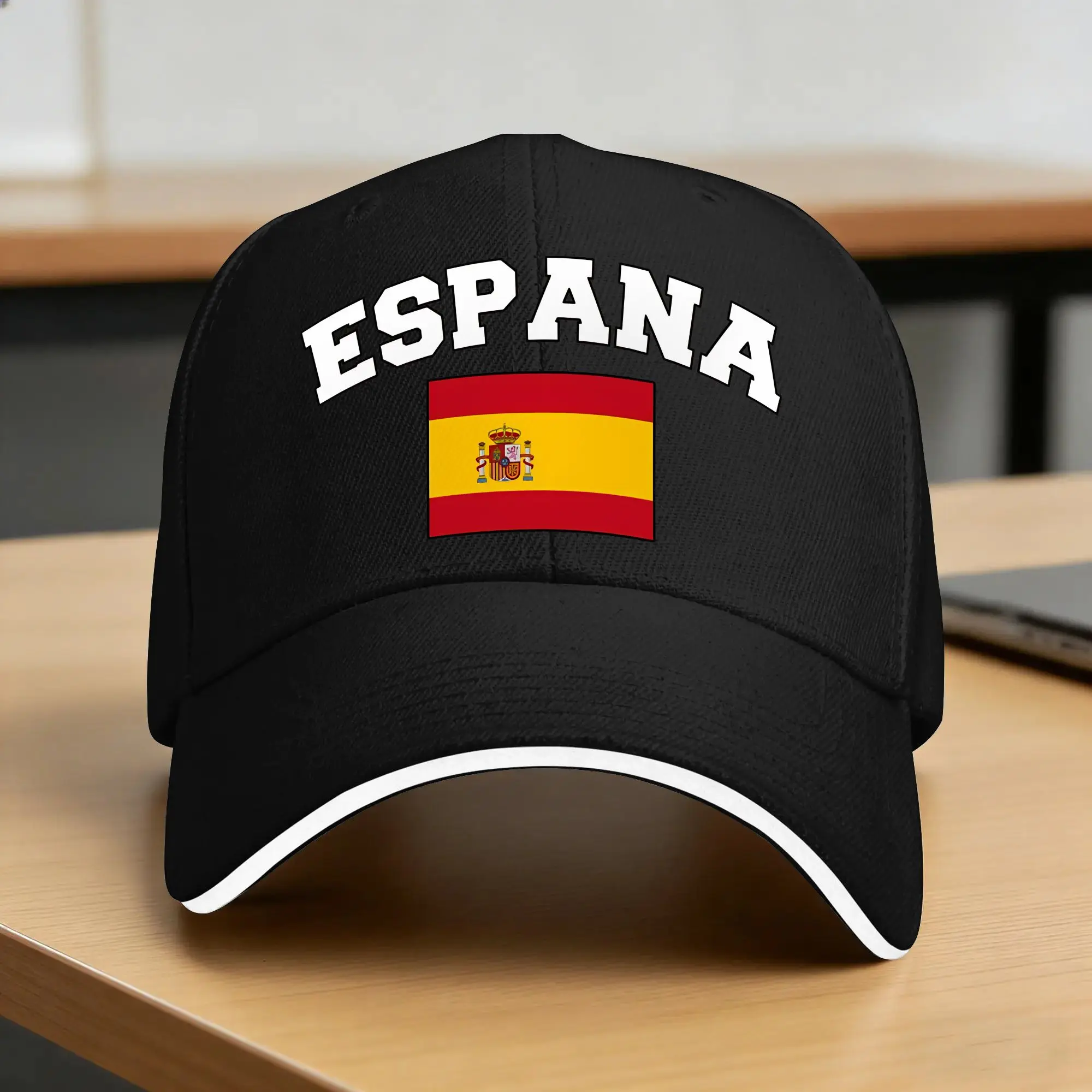 Espana Spain Supporters Baseball Cap  Casual Hip Hop Hats Summer Couple Women Hunting Camping Snapback Cap