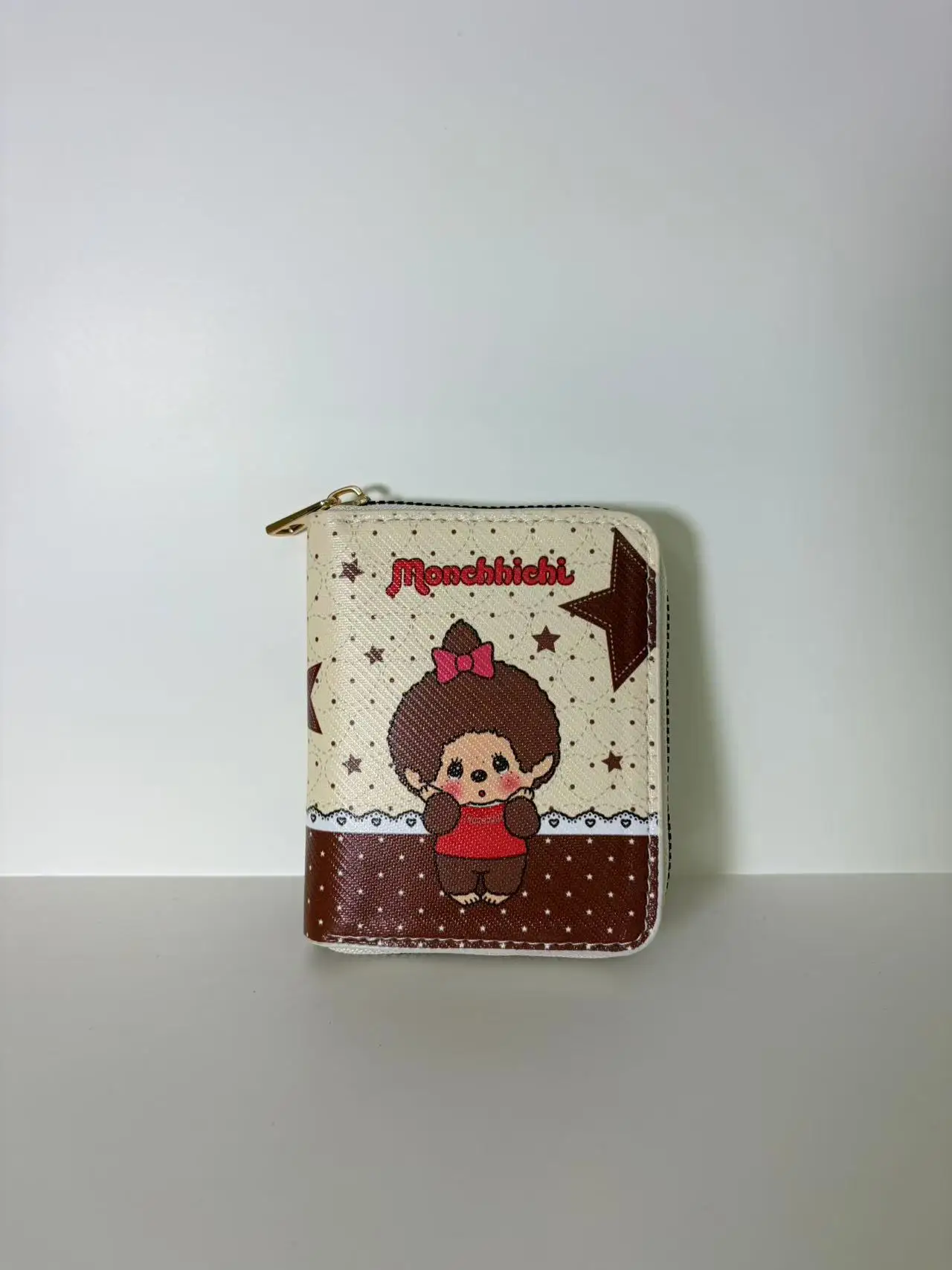 귀여운 멍치치 보관 가방 키체인 걸이형 가방 립스틱 이어폰 보관 가방 학생용 작은 지갑 선물