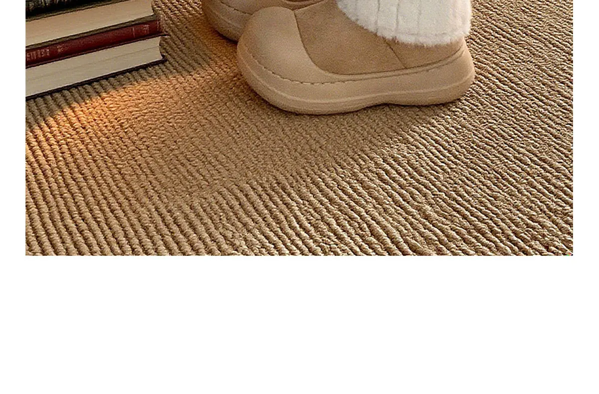 Neue Damen-Schneestiefel mit niedrigem Absatz, Markenschuhe, Winter-Knöchelstiefel zum Überziehen, warme Plüschschuhe für Damen, luxuriöse Damenmode, breite Stiefeletten – Detail 24