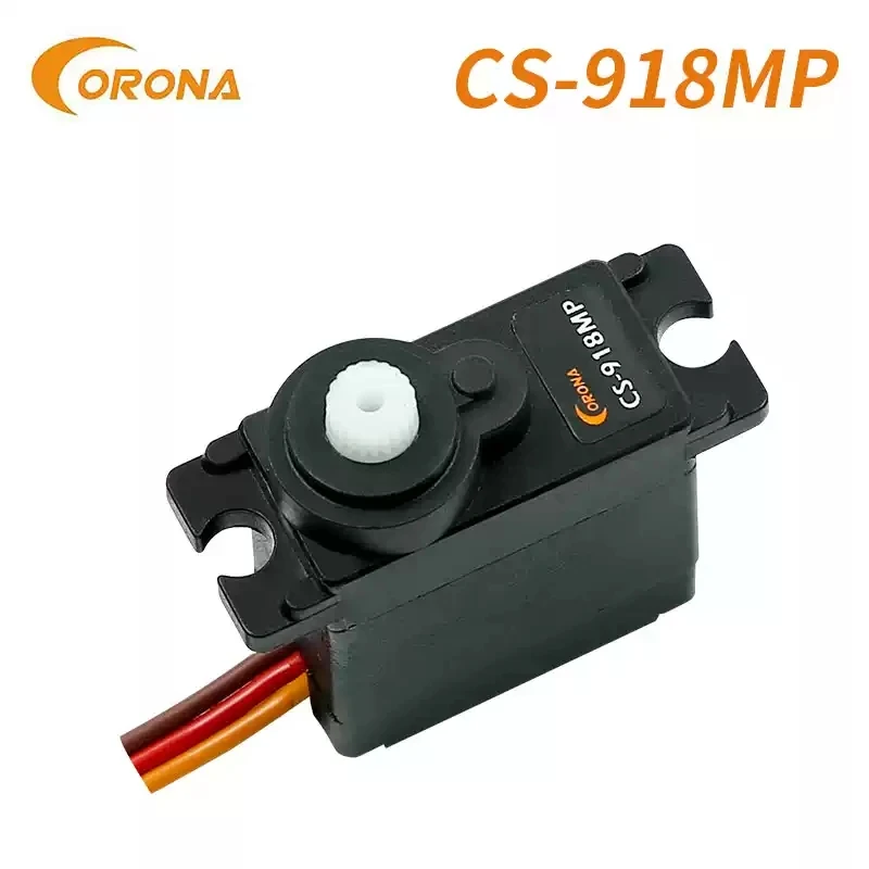 4PCS Corona CS918MP RC Servo 9g Kunststoffgetriebe Analogservo 1,8kg.cm Drehmoment für RC Flugzeug Starrflügler Hubschrauber Flugzeug Roboter – Detail 2