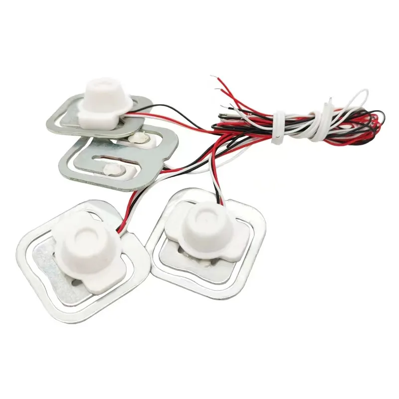 4pcs x human body  scale sensor 5kg 8kg  accessories load cell pressure module with foot micro half  bridge 26x26mm