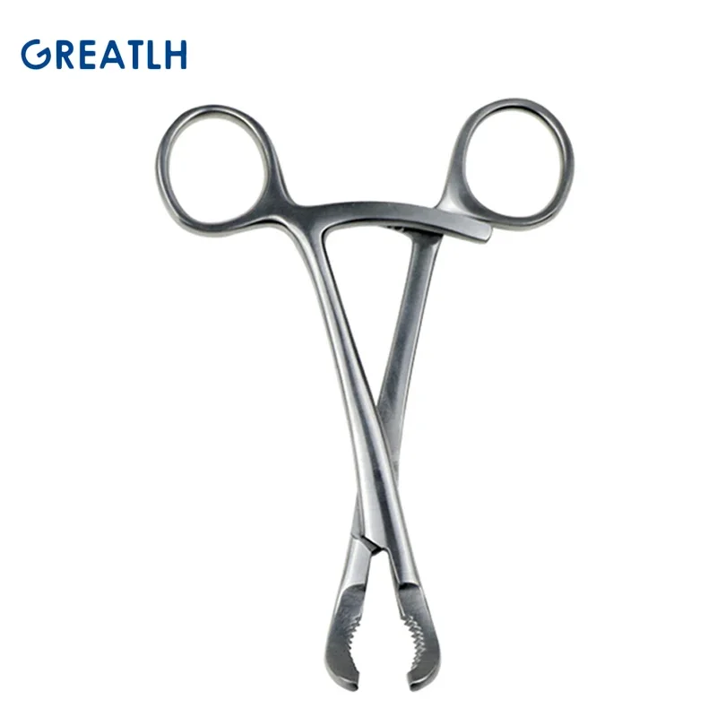 1pcs Phalanges Toothed Reduction Forceps Veterinary orthopedics Instruments