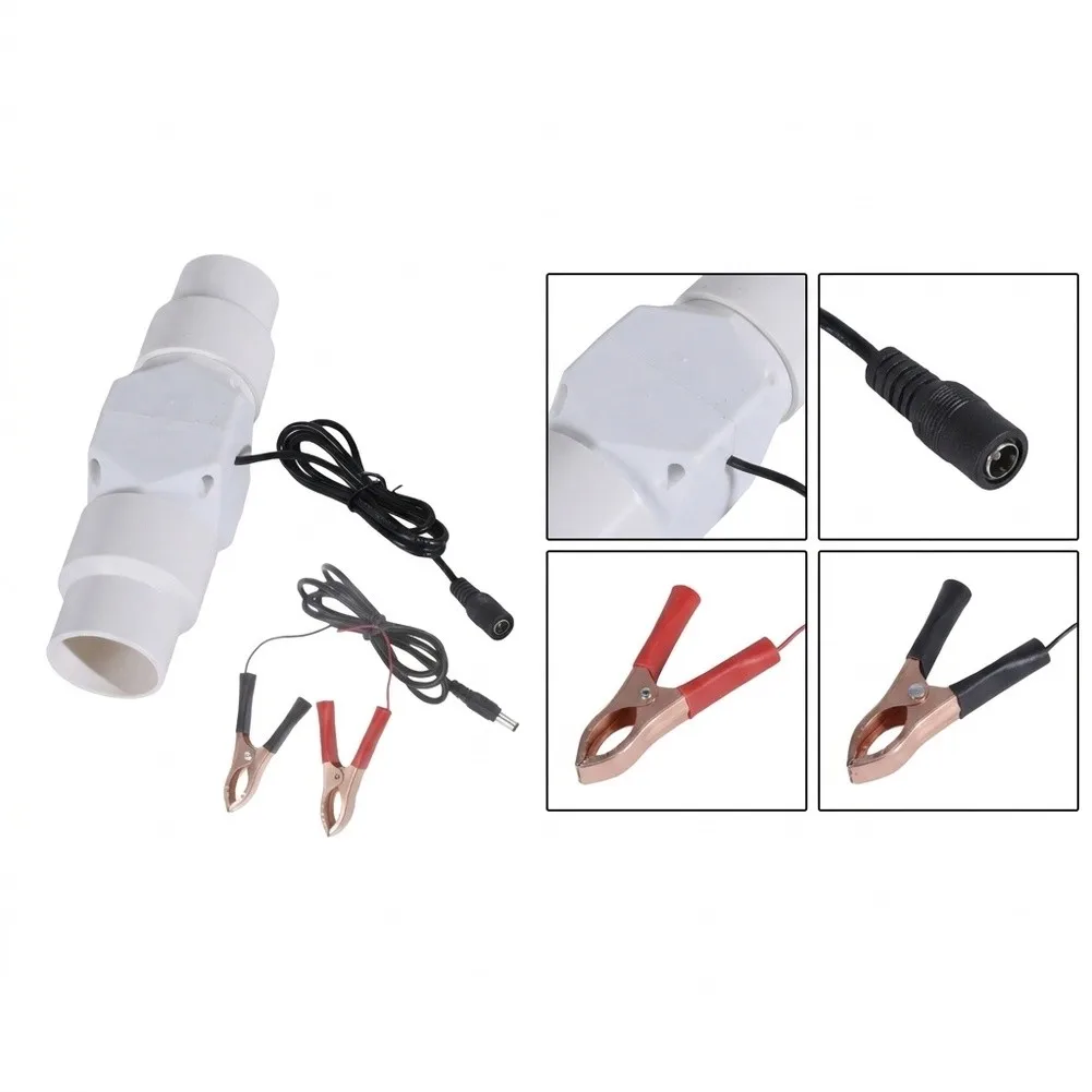 Compact 12V Inline for exhaust for fan for Marine Ventilation Needs Small Duct Blower with Optimized Airflow Efficiency