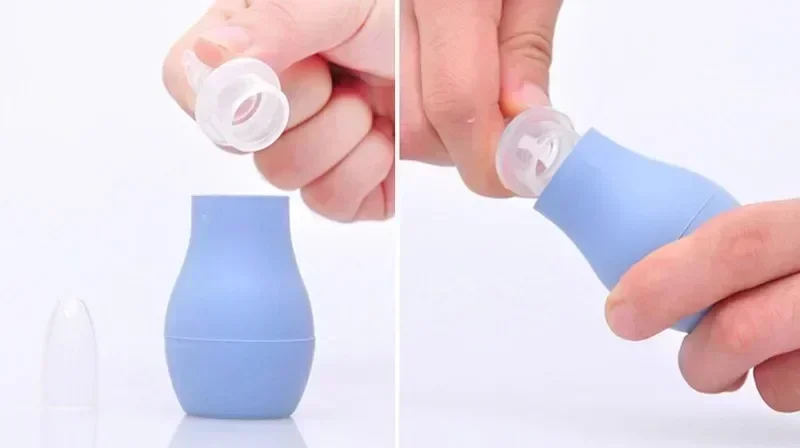 Baby Nasal Aspirator Safety Vacuum Nose Cleaner Suction Bodyguard Flu Protection Newborn Safty Accessories