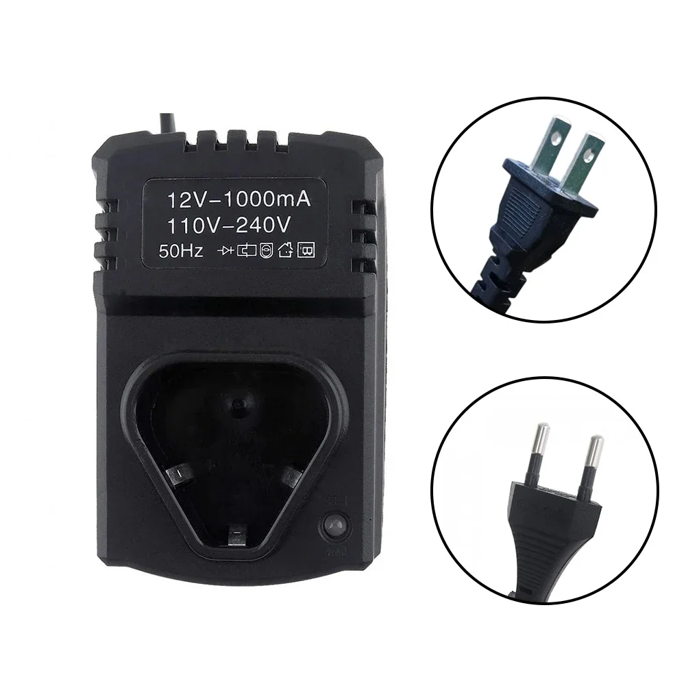 Cargador de taladro eléctrico Universal, accesorio recargable de iones de litio, 12V, CC, 110-240V, EE. UU./UE, 1 unidad