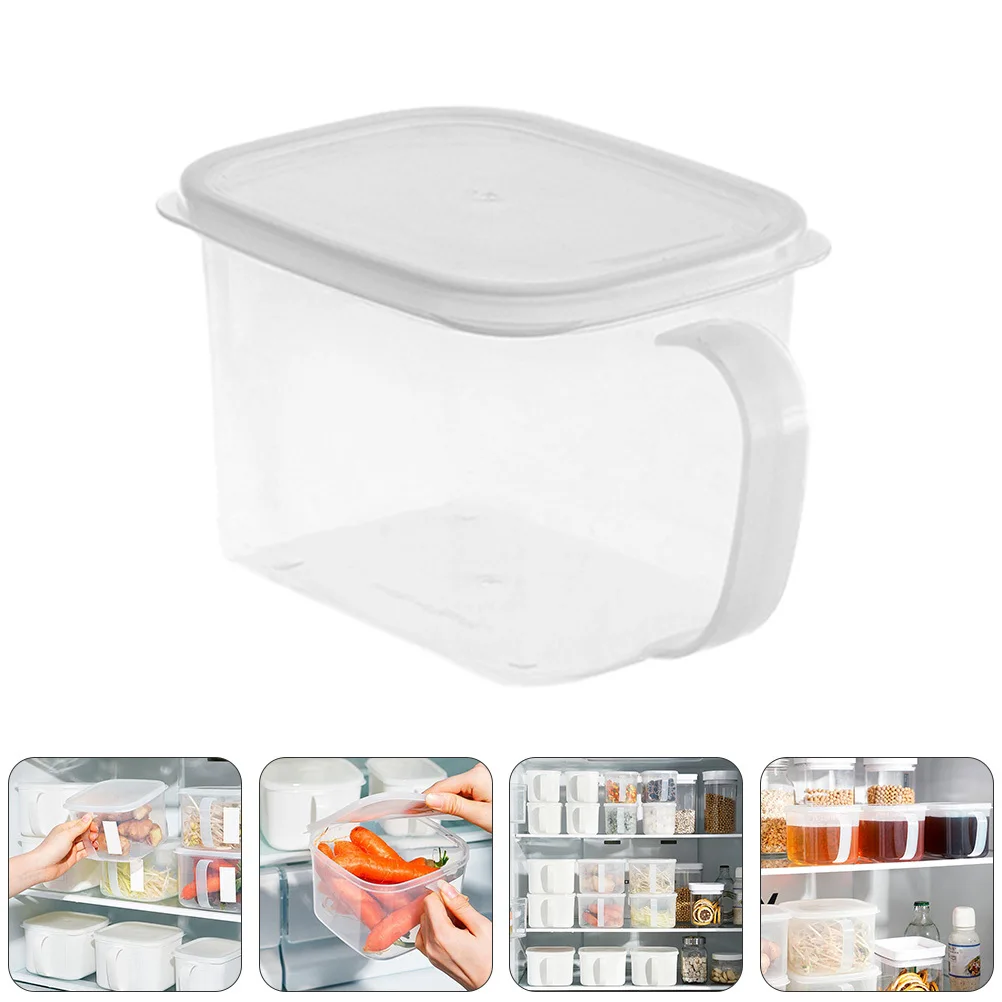 

2Pcs Kitchen Food Containers with Lids Bpa Free Storage Boxes for Dry Food Cereal Rice Nuts Seasonings Freshness Sealed Can