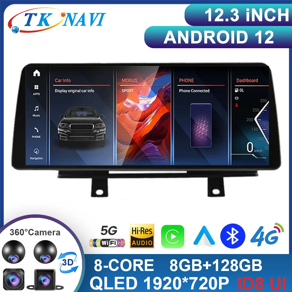 

Android 13 для BMW F30 F31 F32 F33 F36 RHD NBT Автомагнитола с сенсорным экраном GPS-навигация стерео Мультимедиа Carplay видео плееры HD