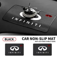 Car PVC Non-Slip Mat Dashboard Phone Anti Slip Pad For Infiniti Q30 Q50 Q60 D35 G37 FX30 FX35 M37 ESQ JX35 QX50 QX60 QX70 QX80
