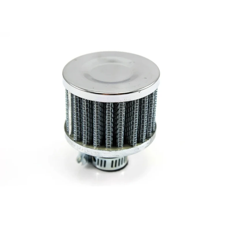 Universal Car Air Filter 12mm 25mm for Motorcycle Cold Intake High Flow Crankcase Vent Cover Mini Breather Filters