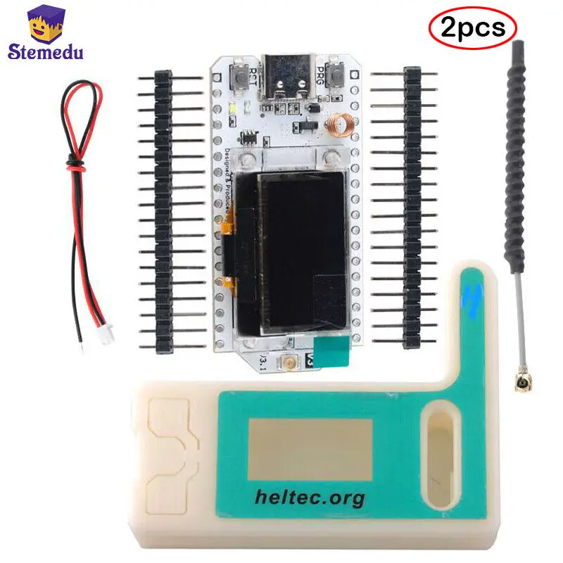 

2 комплекта ESP32 V3 LoRa32 V3 868 МГц 915 МГц ESP32-S3 WiFi + BT макетная плата Type-C OLED-дисплей со стандартом фотографий для Arduinoes IOT