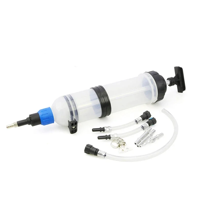 1.5L OilFluid Extractor Filling Oil Change Syringe Bottle Transfer Automotive Fuel Extraction Pump Hand Tool Oil Extractor Pump