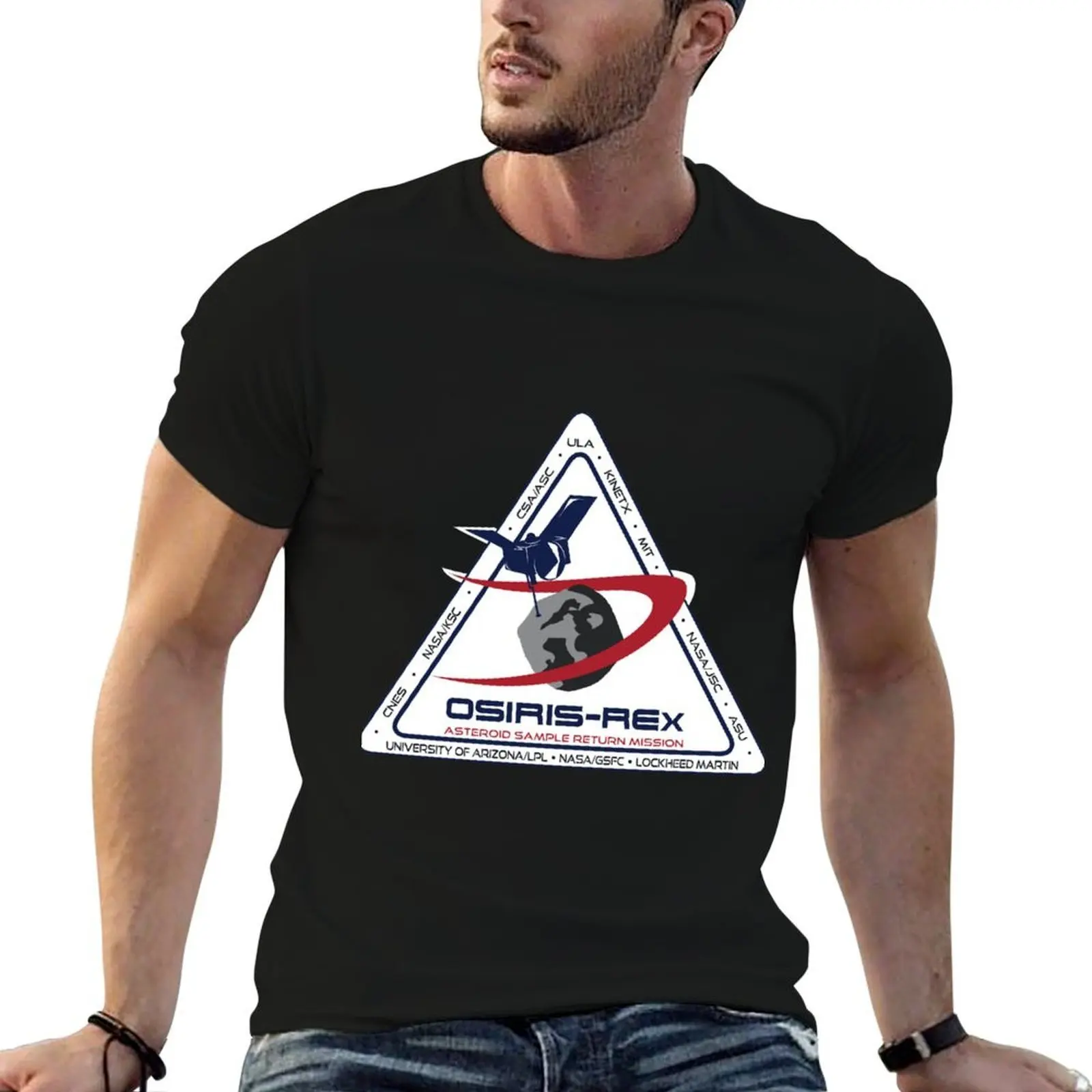 Osiris Rex - Science Partners Logo T-Shirt blanks Clothing t shirt men 100℅ cotton