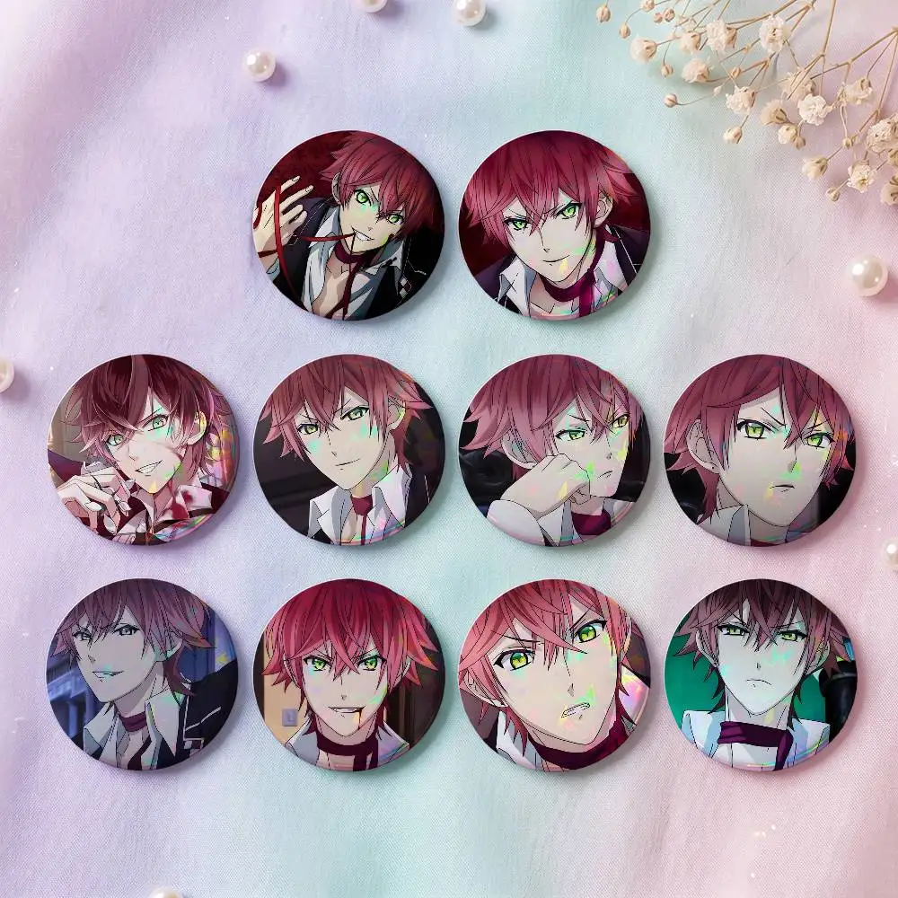 1pc Diabolik Lovers Ayato Cartoon Style Badge Brooches On Backpack Decoration Round Enamel Pins For Accessorys