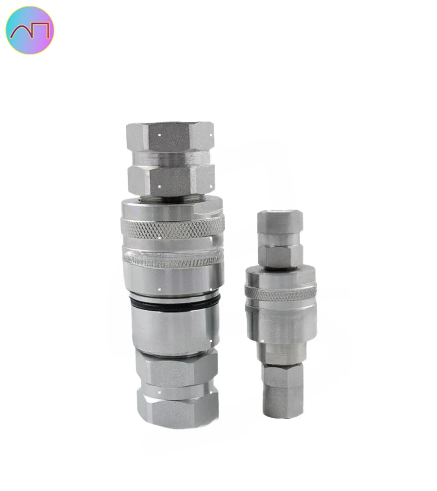 

Thread Locking Hydraulic Quick Connector Interchangeable Parker QPHA Series High Pressure and High Temperature Quick Connector