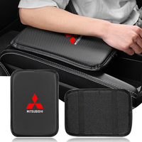 Car Armrest Box Pad Protection Elbow Rest Cushion Center Console Cover For Mitsubishi lancer asx outlander pajero l200 galant