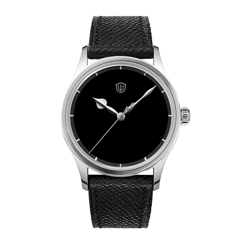 Watchdives WD2008 Neue Quarzuhr Super Schwarzes Zifferblatt Modisches Saphirglas Seiko VH31 Schleichwerk Herrenuhren