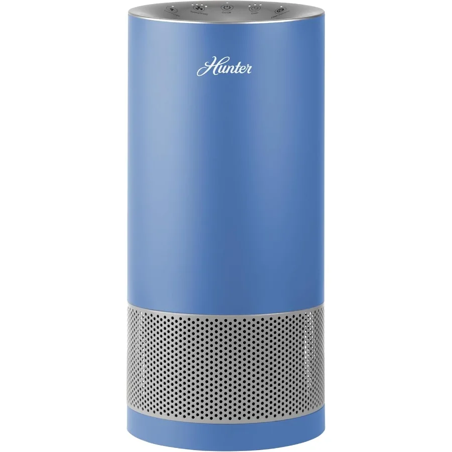 أجهزة تنقية الهواء المستديرة HP400 للمنزل برج تنقية الهواء HEPA الحقيقي للحيوانات الأليفة والرائحة والحساسية والغبار والمركبات العضوية المتطايرة. أجهزة تنقية الهواء HEPA f