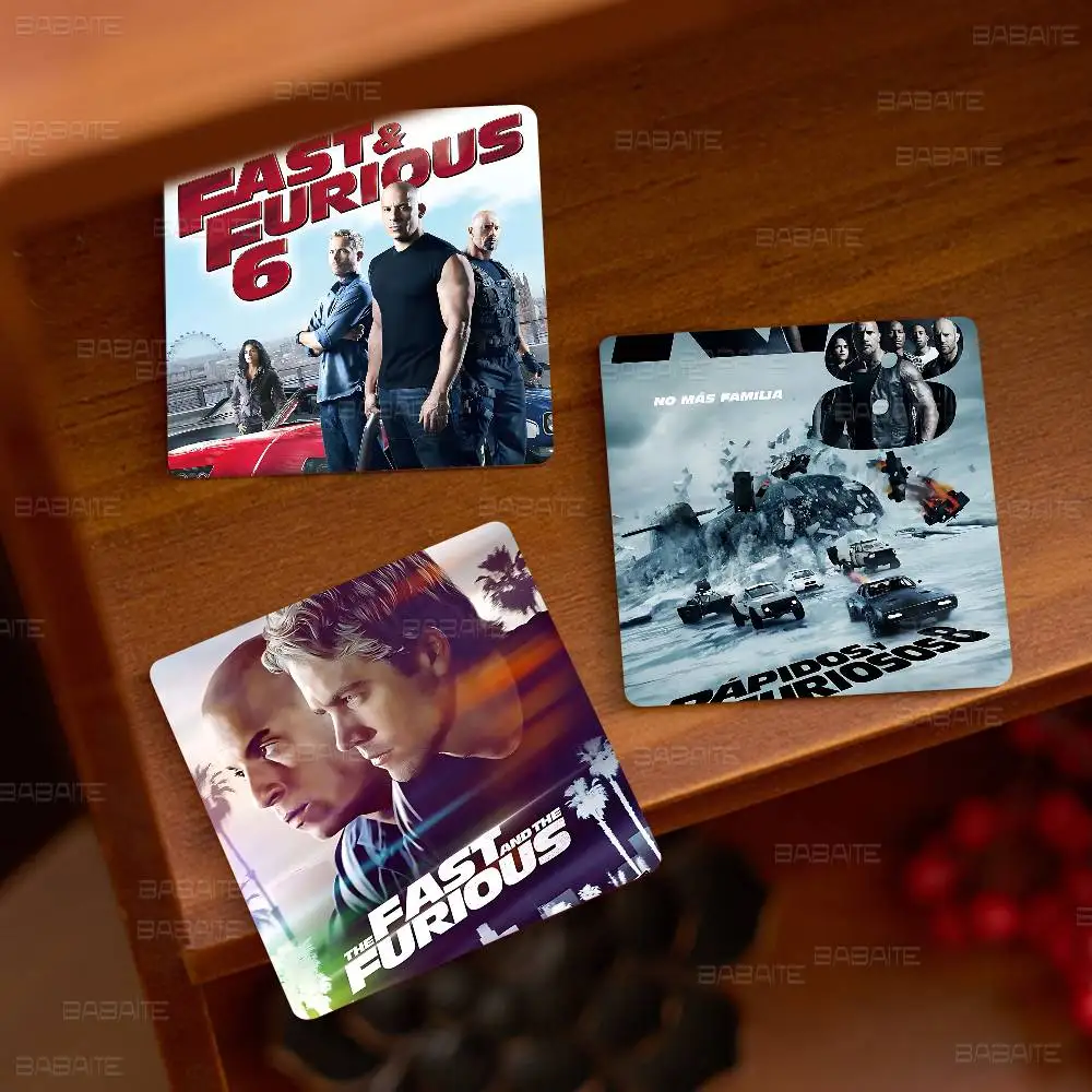 F-Fastes And F-Furious Action Movies Personalized Magnet Character Magnet Creative Refrigerator Decoration Fans Collection Gifts