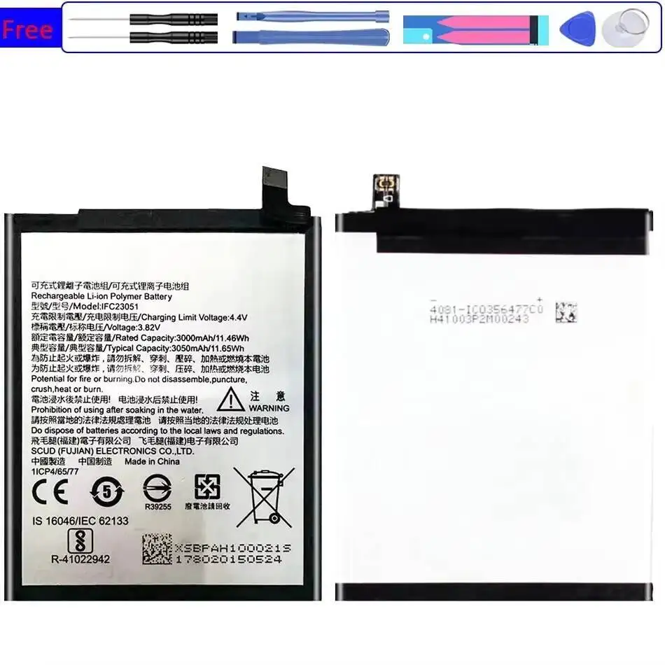 

For Infocus S1 HE311 HE314 Mobile Phone Battery 3050Mah Reliable Power Supply IFC23051