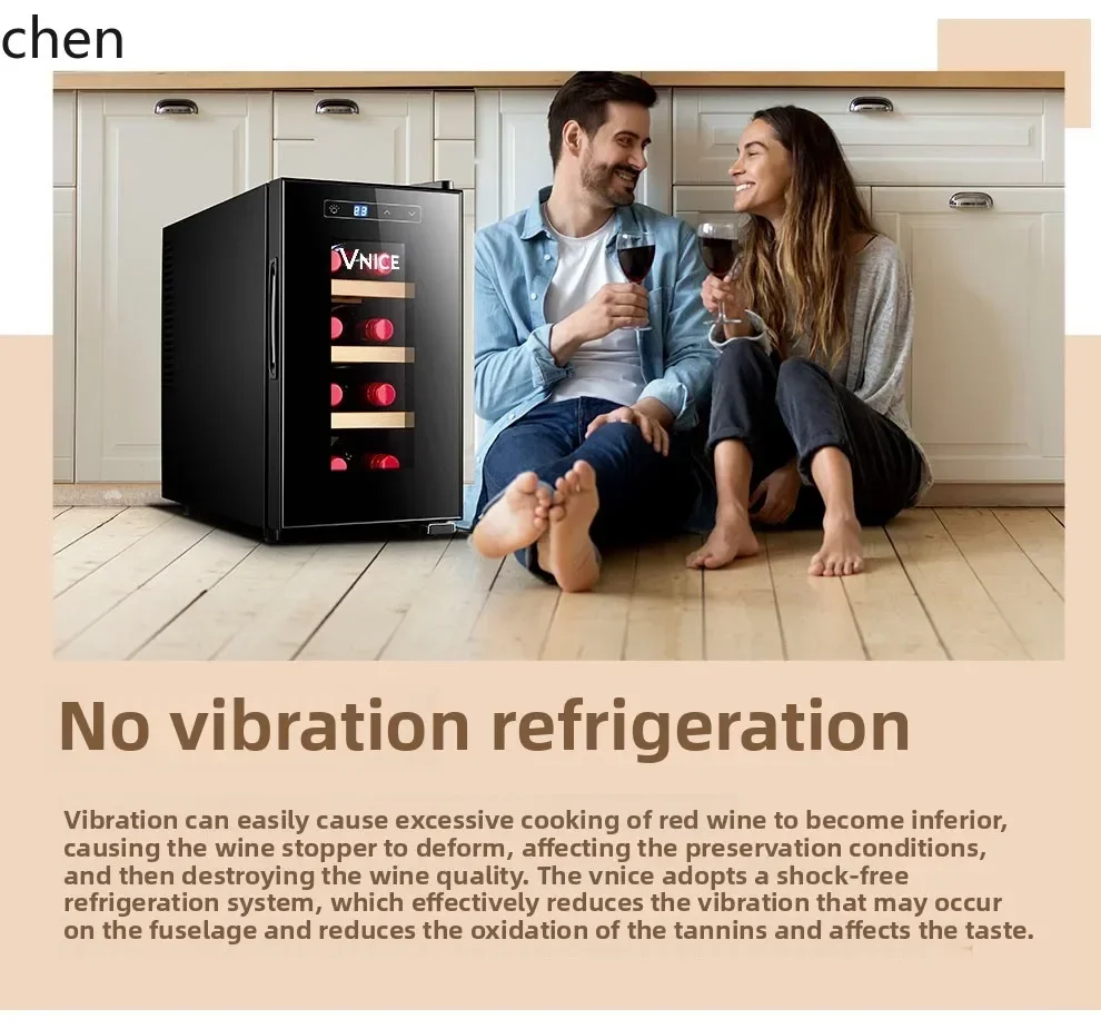 red wine cabinet constant temperature household small tea refrigerated temperature cabinet ice bar red wine refrigerator