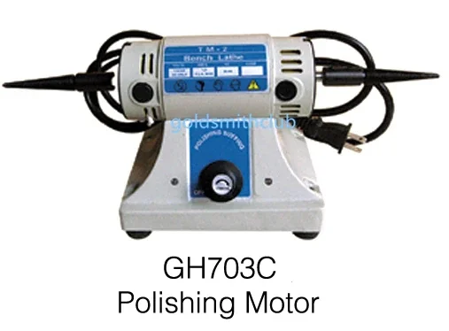 jewelry grinder Jewelry polishing mini lathe machine BL-2 Bench Lathe buffing machine with 1,800-7,000RPM