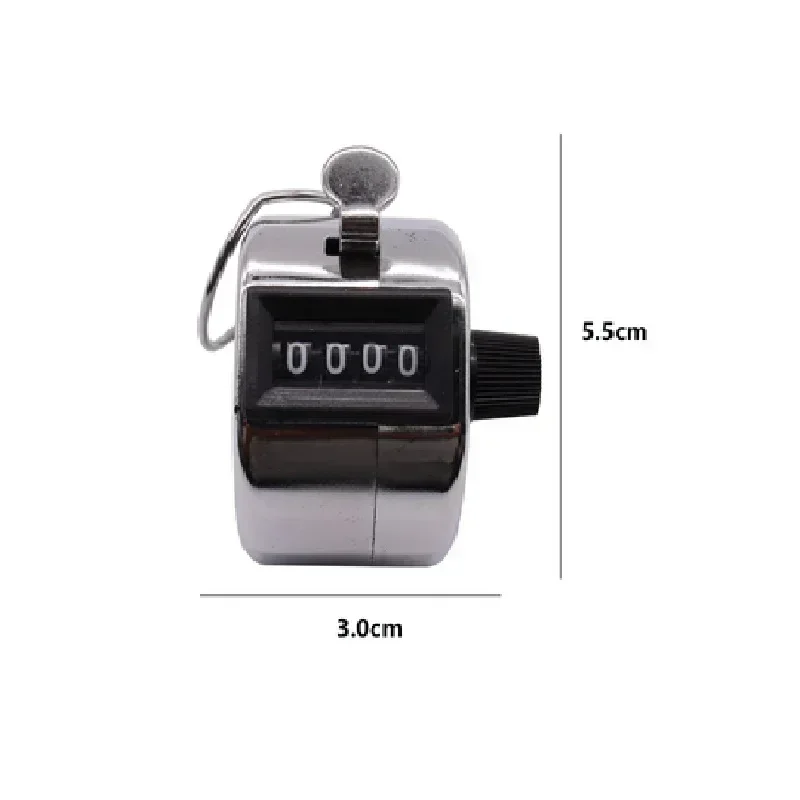 30pcs 4 Digit Hand held Tally Counter 4 Digit Manual Portable Counter Hand Mechanical Counters Golf Clickers for Coaching