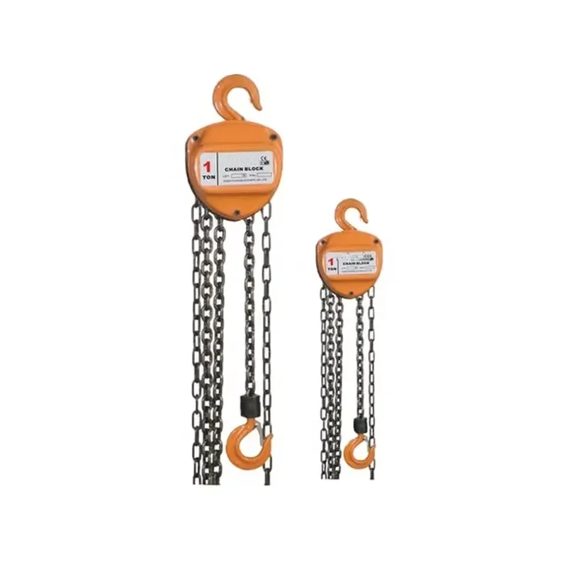 Customized Manual Metal Chain Pulley Block Hand Crank Hoist 1-5 Ton Capacity Moveable Manufacturing Plant Handheld Hoist