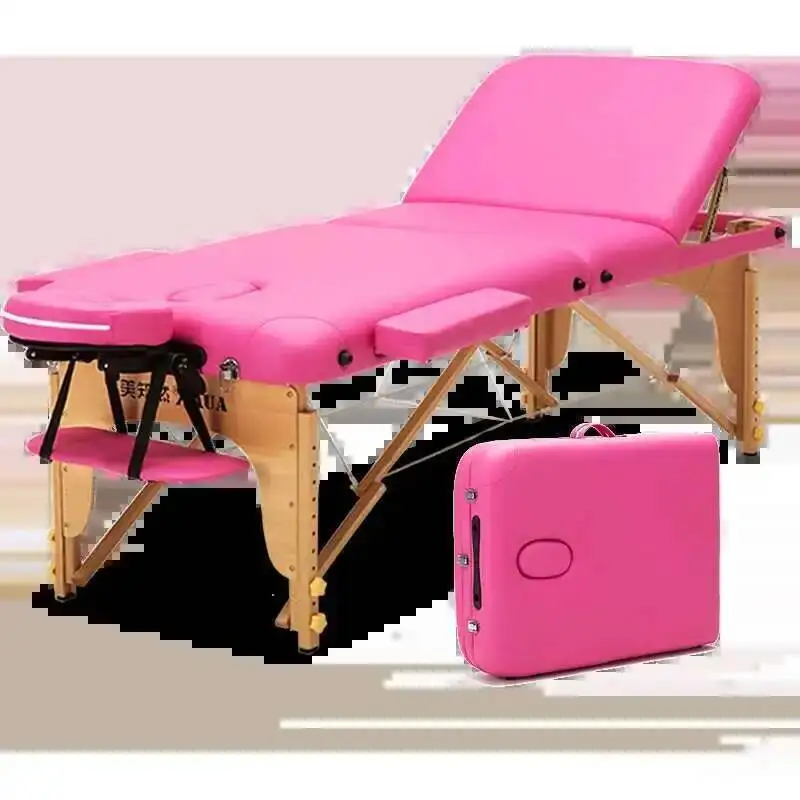 Salon Tables Italian Massage Style Beauty Foot Bath Modern Multifunctional Massage Tables Collapsible Furniture Massagebett HBMT
