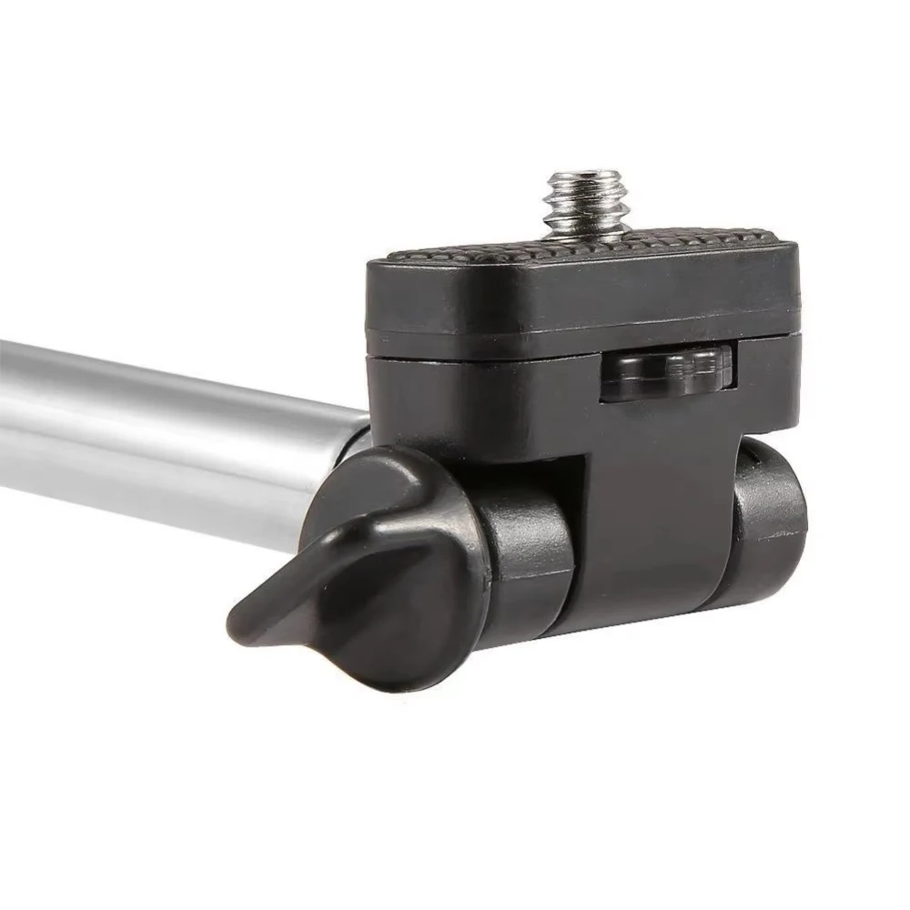 Выдвижная телескопическая стойка для автопортрета с креплением-адаптером и винтом для GoPro Hero