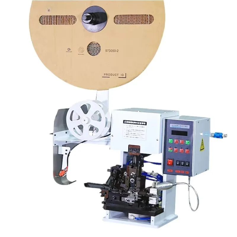 Cable Stripper Terminal  All in One Machine Semi Automatic Wire Cable Stripping and Crimping Machine