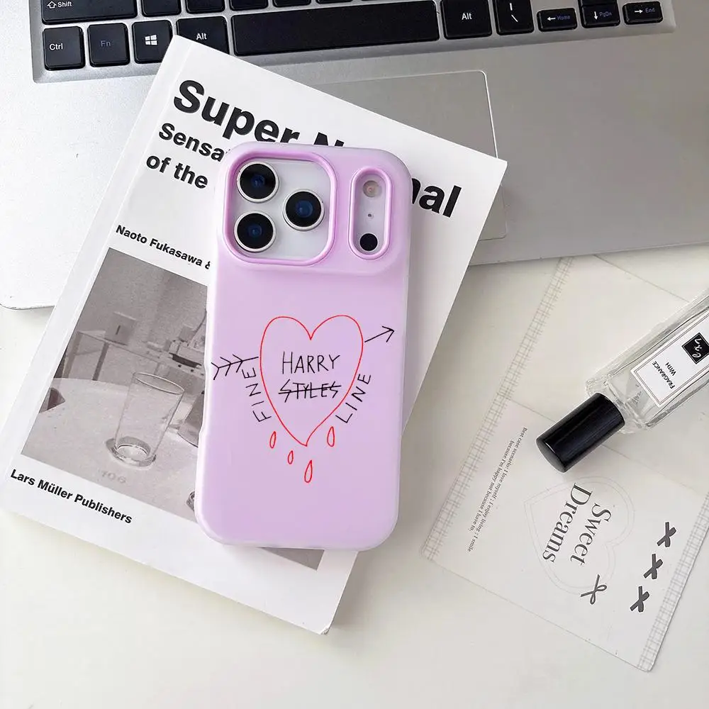 Tour Music H-Harry StylesS Phone Case For iPhone 17 16 15 14 13 12 11 Pro Max Plus Mini Case Clear Jelly Shockproof Soft Cover view 2
