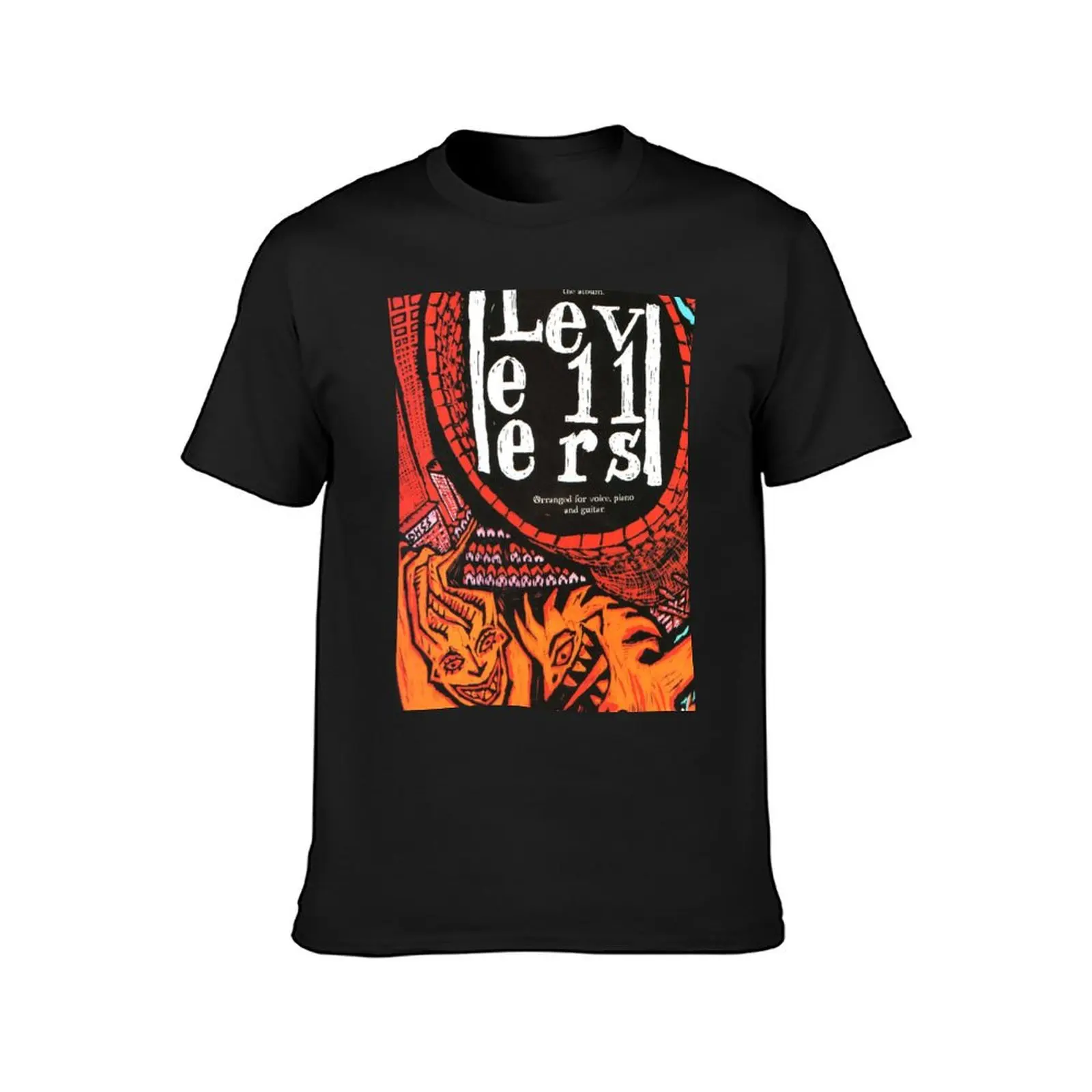 levellers music tour 2021 sukardi T-Shirt cute tops korean fashion slim fit t shirts for men