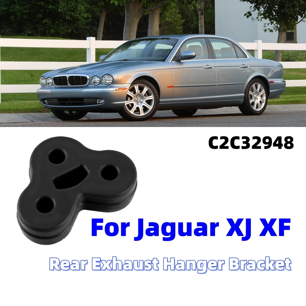 

2Pcs Engine Rear Exhaust Hanger Bracket Mounting Rubber Car Engine Exhaust Systems Hanger Clamps Part C2C32948 For Jaguar XJ XF