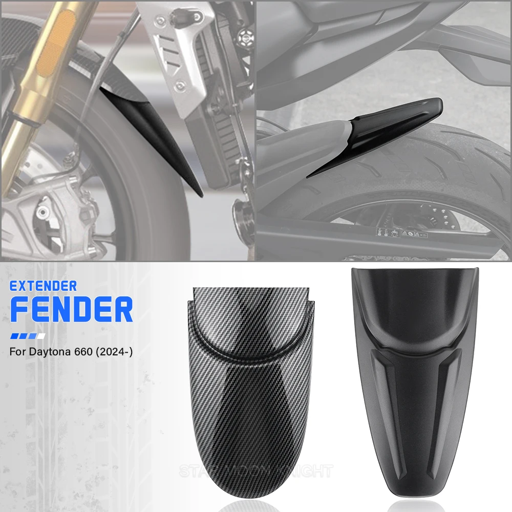 

Fender Extender For Motorcycle Mudguards Front Rear Fender Splash Guard Extension Accessories For Daytona 660 (2024-)