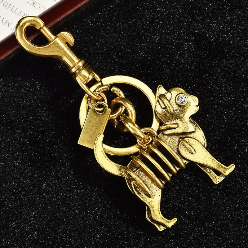 

New serrated dinosaur creative key chain bag pendant, car animal pendant bag, bag pendant