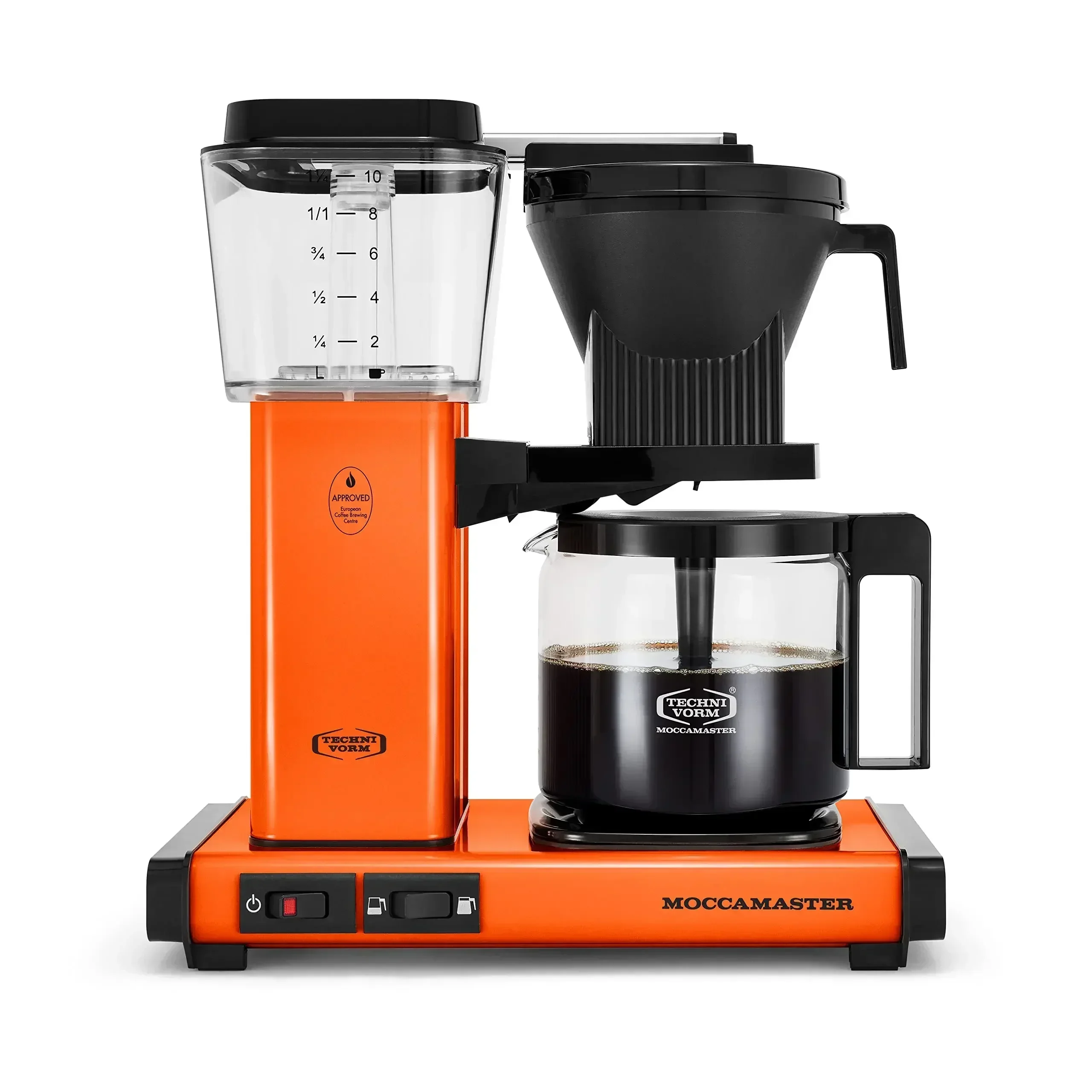 Technivorm Moccamaster Moccamaster 53947 KBGV Ekspres do kawy na 10 filiżanek pomarańczowy, 40 uncji, 1,25 l