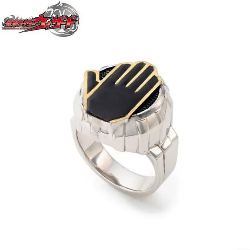 Masked Rider Driver on Wizard Rings Woman Kamen Rider Hand Form Adjustable Ring Man Cosplay Jewelry Anime Accesorios Friend Gift