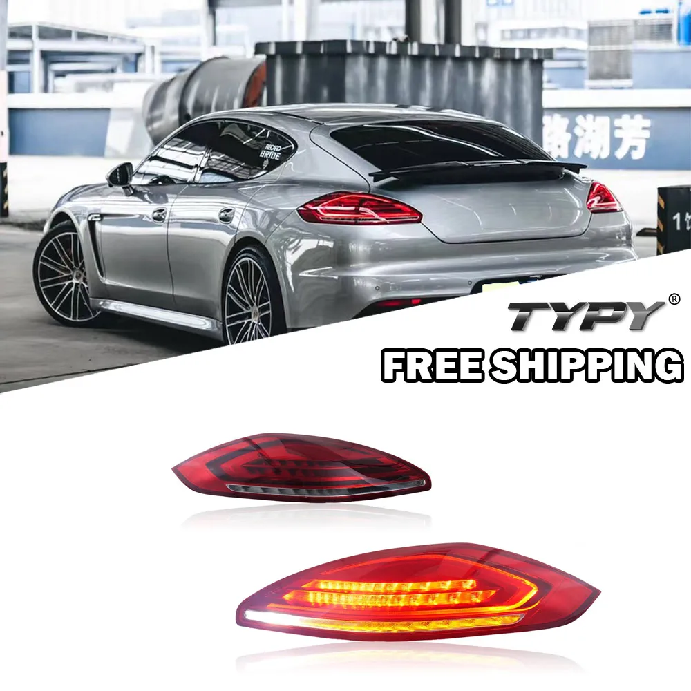 

Car TailLamp For Porsche Panamera 2014-2016 970.2 Taillights Upgraded Modified Panamera Dynamic Turn Car LED TailLamp Assembly