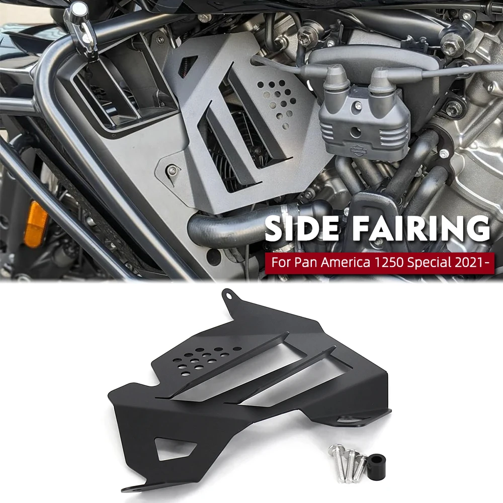 

For Pan America 1250 Motorcycle Left Side Fairing 1250S / Special RA1250 PA 1250 2021- CNC Aluminum Ignition Coil Guard