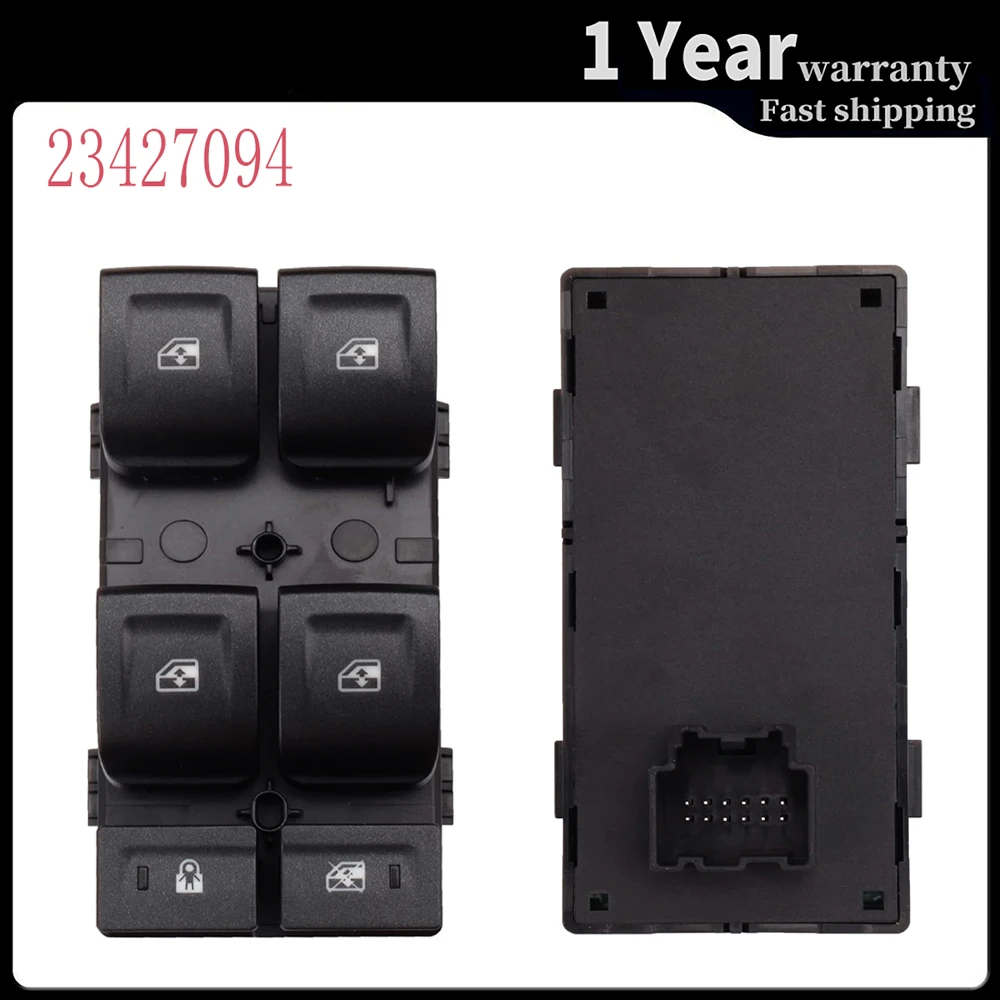 

Front Left Car Electric Power Master Window Switch for Chevrolet Suburban 2015 2016 2017 2018 23427094 DWS1824 1S15768