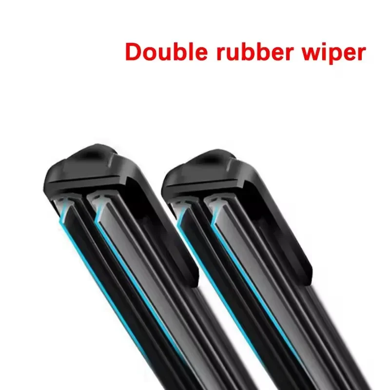 2 قطعة شفرات ممسحة السيارة لـ JMC GRAND AVENUE الزجاج الأمامي الزجاج الأمامي المطاط المزدوج اكسسوارات السيارات #2
