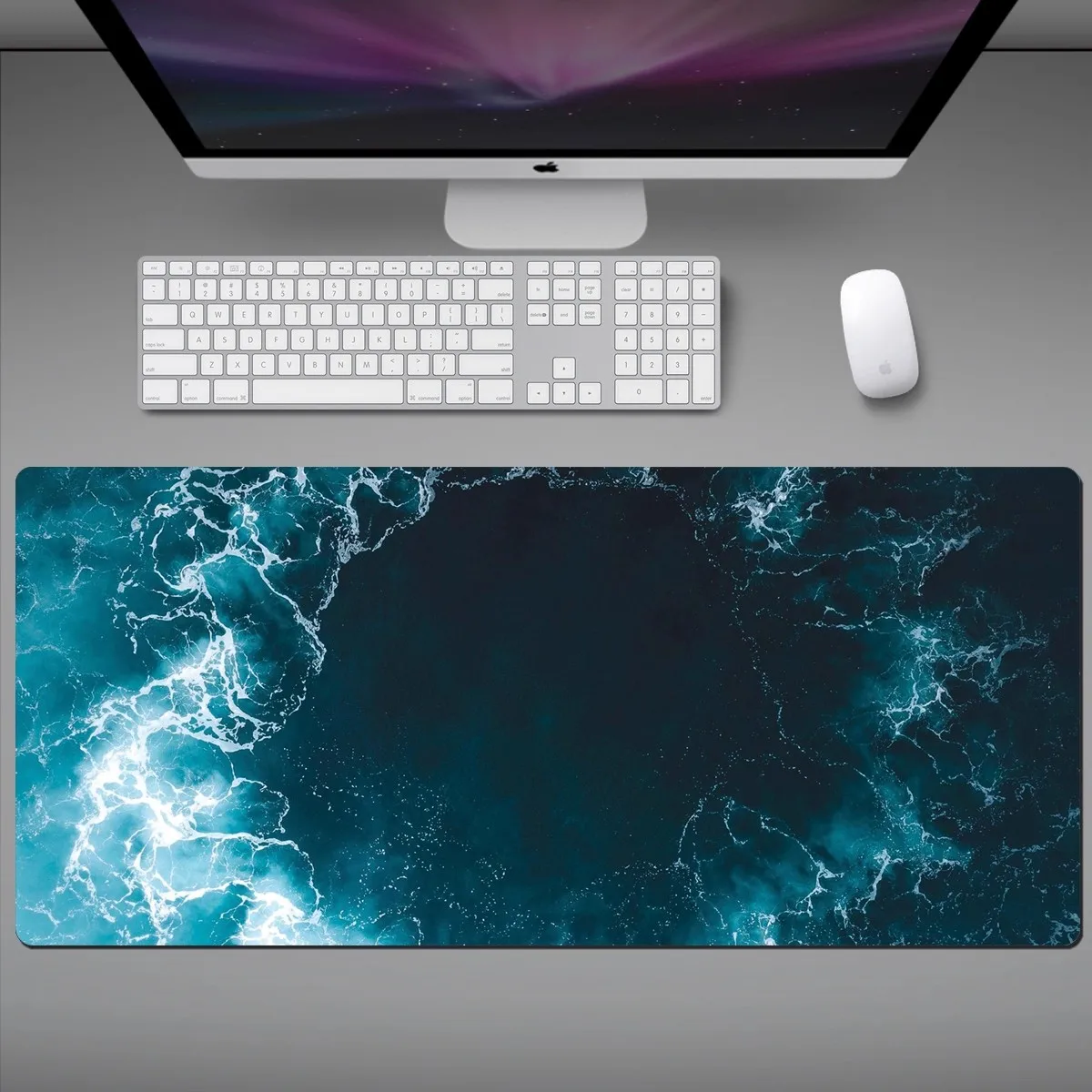 

2D FLAT, Премиум Custom Beauty Landscape Animal XL Коврик для мыши - праздничный подарок на День святого Валентина/юбилей, нескользящий декор стола