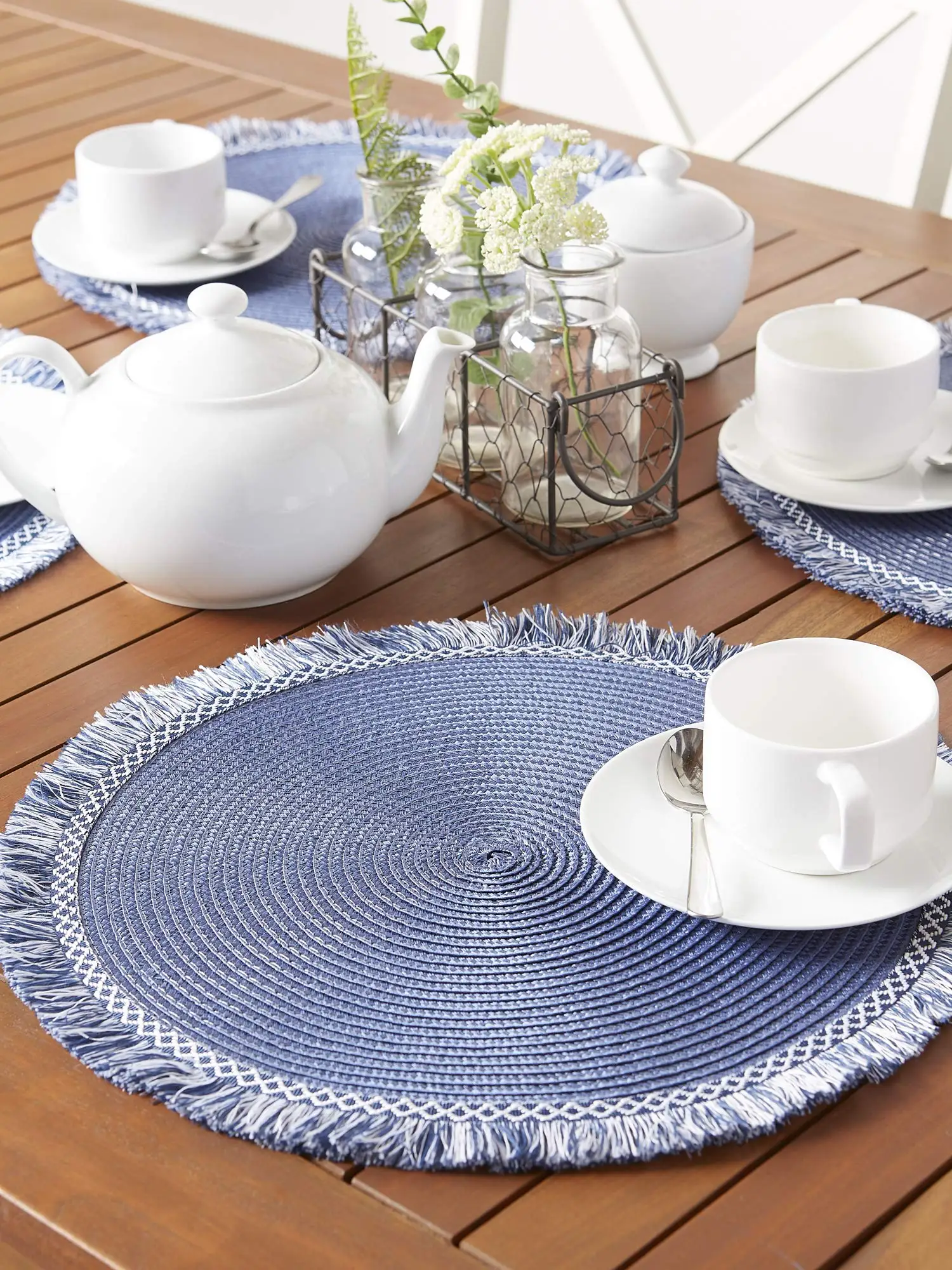 Woven Placemat Collection Round, 15
