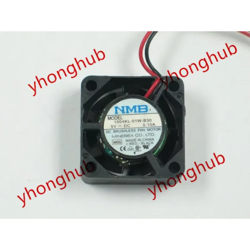 NMB-MAT 1004KL-01W-B30 M00 DC 5V 0,10A 25x25x10mm Ventilador de resfriamento de servidor