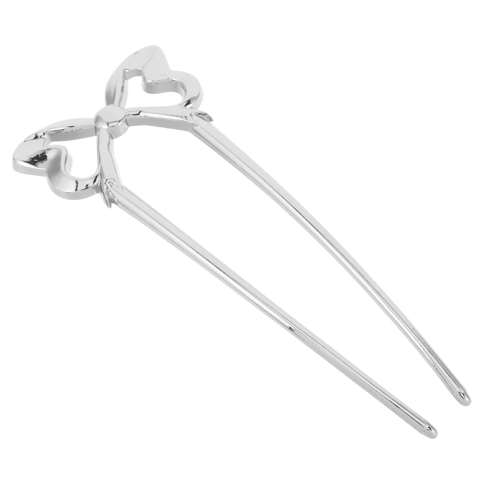 

U Shaped Metal Hairpins for Women Styling Long Thick Hair Unique Design Side Comb Bun Accessories Versatile Use Practical