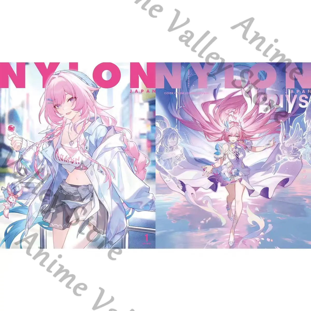 Anime genuino Honkai: Star Rail Cyrene Cosplay enero 2026 revista de edición especial dibujos animados diario japonés tarjeta fotográfica Navidad