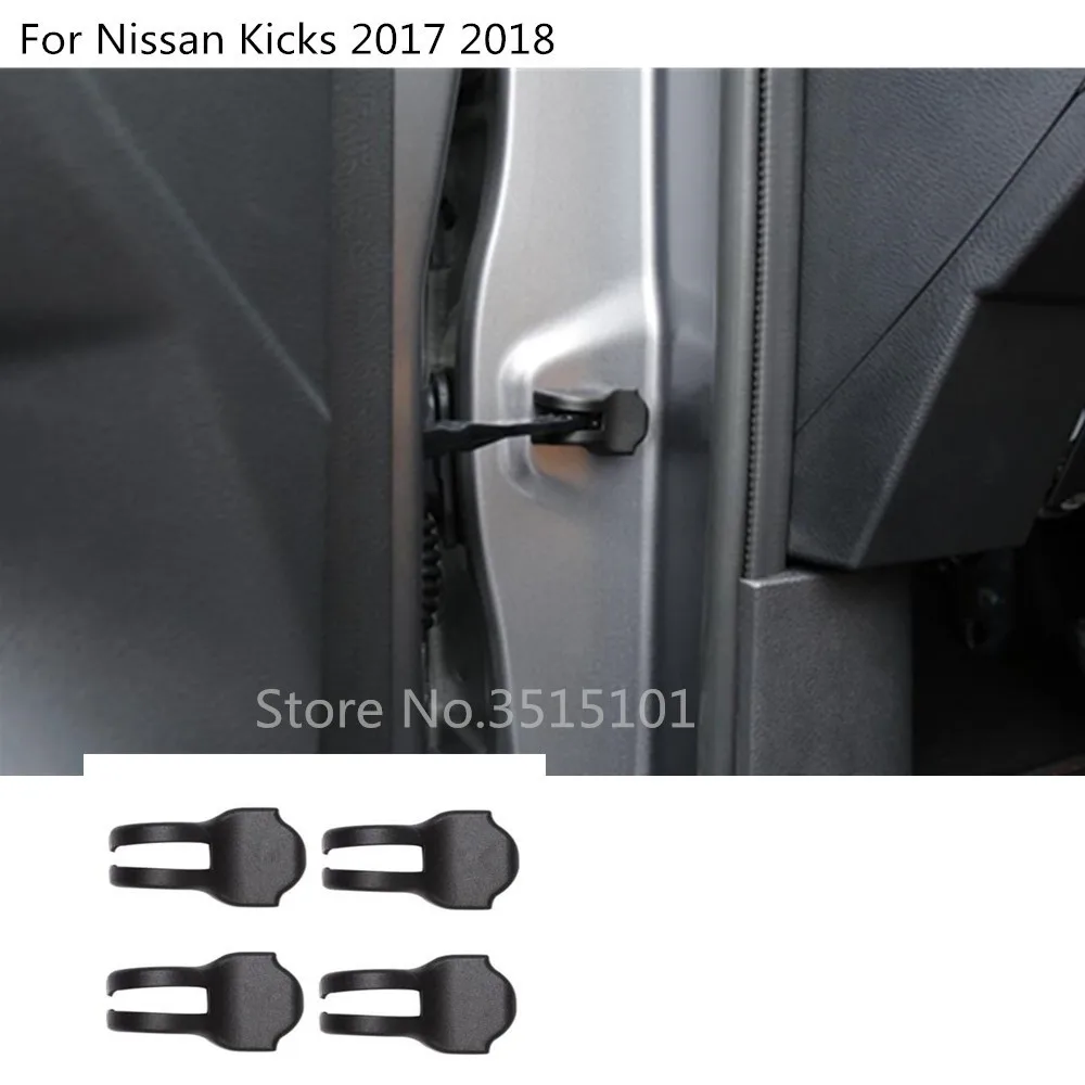 Anti Rust Water Proof Door Lock Key Keys Plastic Buckle Limit Device Trim For Nissan Kicks 2017 2018 2019 2020 2021 2022 2023
