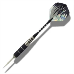 WEDARTER 3pcs 22g darts hard darts needle set stainless steel aluminum shaft three sets of laser dart leaves