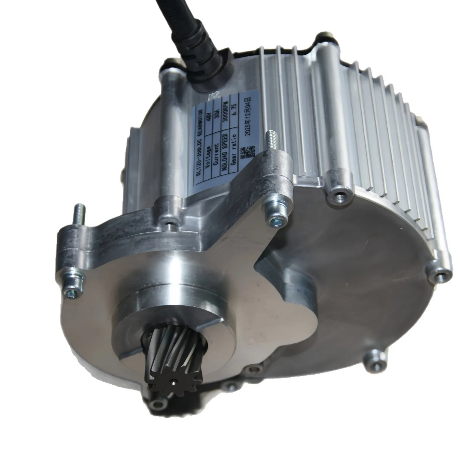 DC brushless motor with gearbox for crawler remote control lawn mower