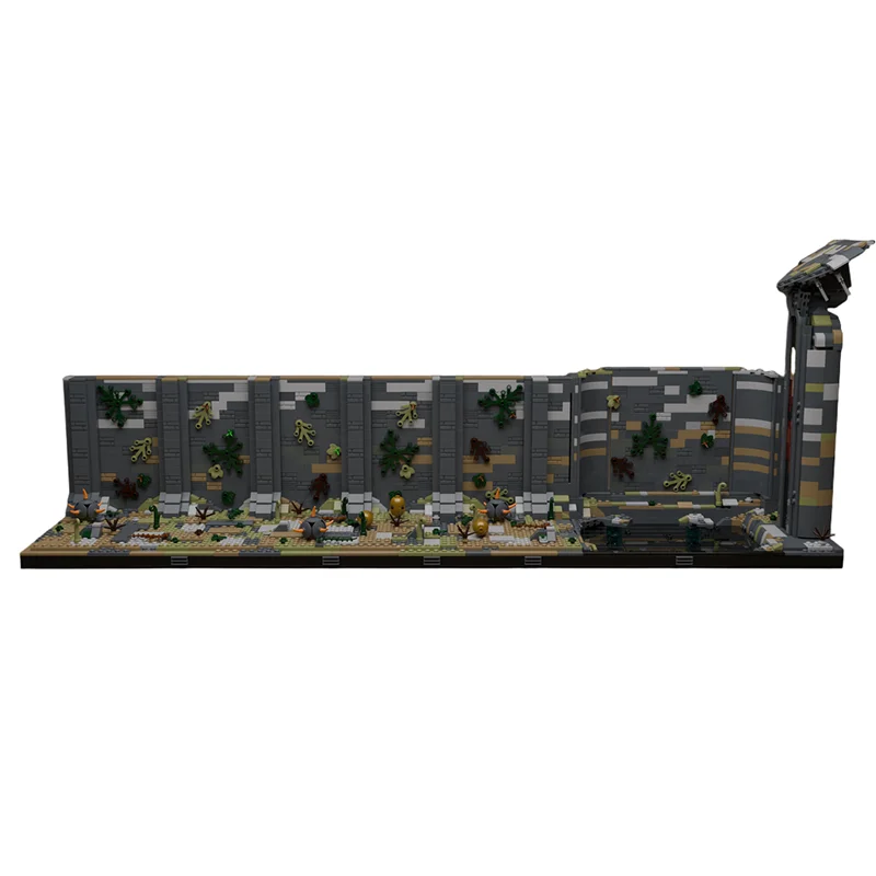 2137 pz MOC Zeffo Tomb Fallen Order Star Modello Building block Architettura giocattoli idea creativa Regali Di Natale Educazione Mattoni